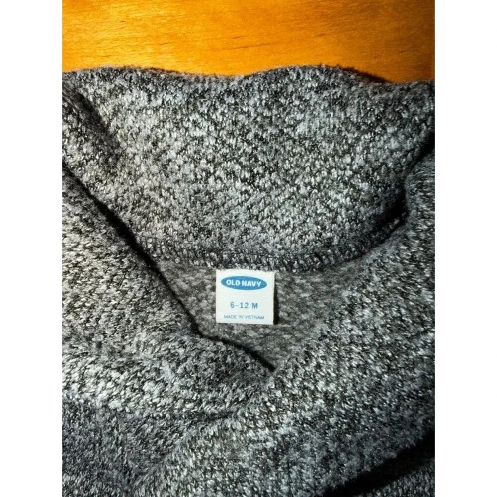 Baby Boys Old Navy Brand Gray Sweater Outfit Size 6-12 Months